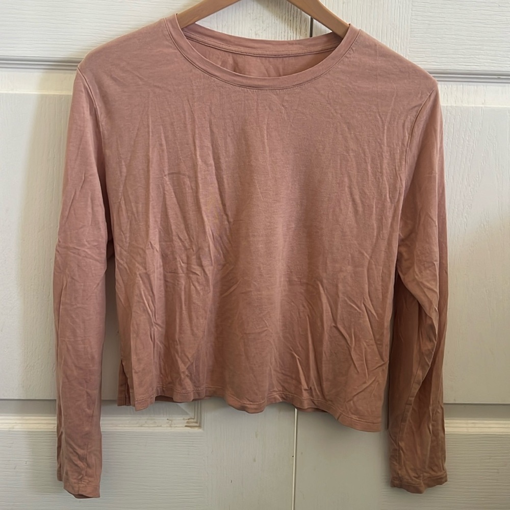 Girlfriend collective long sleeve shirt